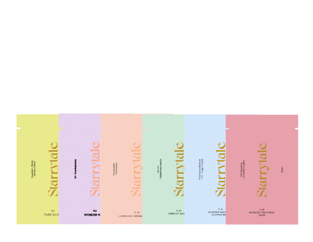 STARRYTALE|Glow your own way Sheet Mask Set 6pcs/box - Image 2